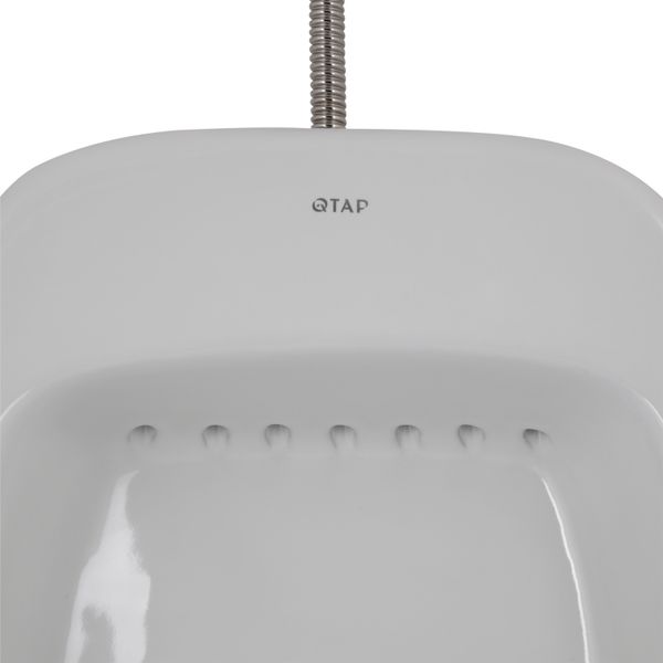 Писсуар подвесной Qtap Crow с краном-дозатором 390х330х660 White QT0588112HW SD00045970 фото