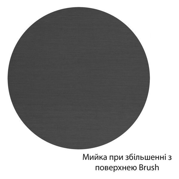 Комплект для кухні Kroner графіт: Кухонна мийка KRP Schwarze 7848LHM PVD + Змішувач з гнучким виливом KRP Edelstahl Klassisch PVD031BLK CV023373 фото