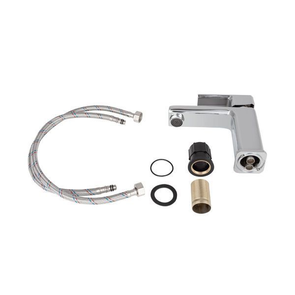 Комплект змішувачів Lidz Dozorca Chrome для ванни та раковини (LDDOZ0051CRM45404 + LDDOZ001CRM45403) SD528527 фото