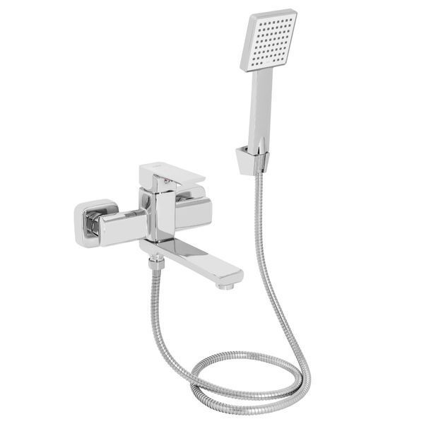 Комплект змішувачів Lidz Dozorca Chrome для ванни та раковини (LDDOZ0051CRM45404 + LDDOZ001CRM45403) SD528527 фото