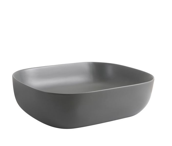 Раковина накладна Mixxus Premium DIVERSE-0115 GRAY 490x395x135mm (MP6650) MP6650 фото