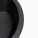 Мойка для кухни из искусственного камня Solid &ndash; Раунд черный R9 фото 5