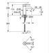 Смеситель однорычажный для раковины S-Size Grohe Essence (24172KF1) 24172KF1 фото 3