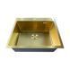 Мойка Mixxus MH6050 Micro Decor Brushed Gold (3.0/0.8) из нерж. стали (цвет матовое золото) (MI8222) MI8222 фото 4