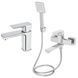 Комплект змішувачів Lidz Dozorca Chrome для ванни та раковини (LDDOZ0051CRM45404 + LDDOZ001CRM45403) SD528527 фото 13