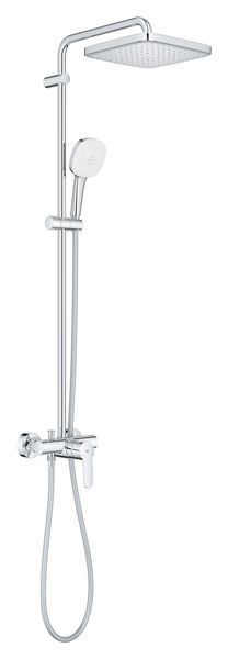 Душевая система Grohe Tempesta System 250 Cube с однорычажным смесителем настен. монтажа (26692001) 26692001 фото