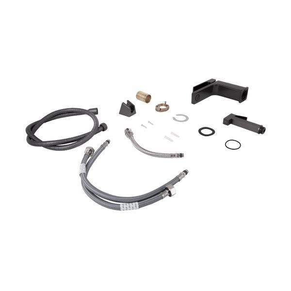 Змішувач для раковини Qtap Gemini (з гігієнічним душем) QTGEM272GMB45692 Gunmetal Black PVD, латунь, графіт SD00051816 фото