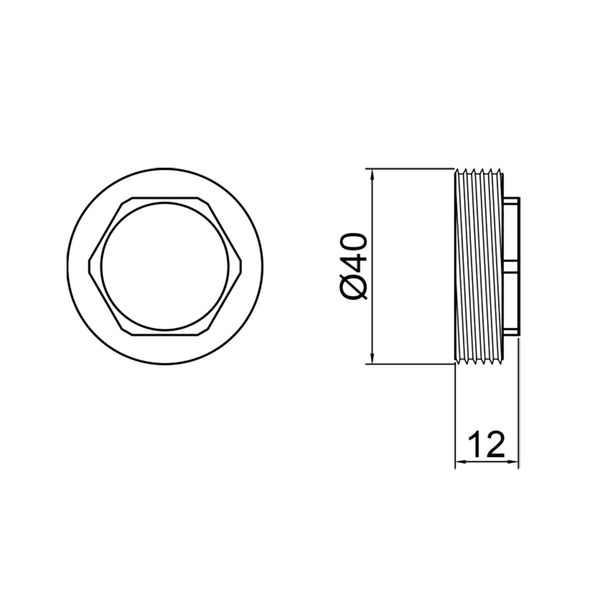 Гайка для смесителя Lidz Repair D-40 LDREP4034771 SD00040875 фото