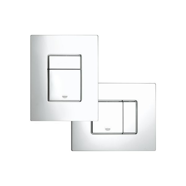 Комплект інсталяції для підвісного унітазу Grohe Rapid SL Fresh 5 в 1, висота 1130&ndash;1330 мм, хромована пневматична кнопка (38827000) 38827000 фото