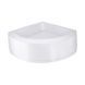 Lidz Latwa SC80x80.SAT.MID.FR Душевая кабина полукруглая, стекло Frost 4 мм + Lidz Душевой поддон KAPIELKA ST80x80x26, с панелью SD00050785 фото 11