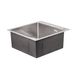 Мийка для кухні інтегрована Lidz Handmade H5050 (LDH5050BRU35375) Brushed Steel 3,0/1,0 мм SD00041479 фото 4