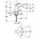 Змішувач одноважільний для мийки Grohe Eurosmart (332812433) 332812433 фото 3