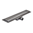Душевой трап из нержавеющей стали SUS304 Koer FD35-70x500-Graphite (Цвет графит) (AC0657)