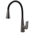 Змішувач для кухні Mixxus Premium Matis 011-T (NUT) Graphite Refl.Black (Колір граф.+сил.вилив чорн) (MI8268)