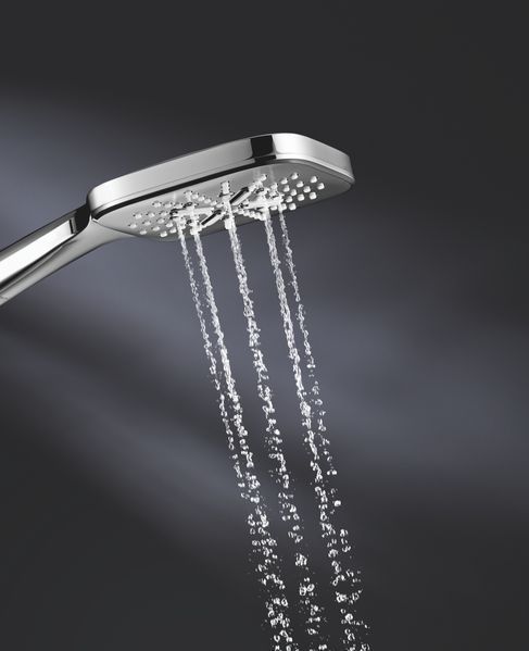 Душовий гарнітур зі штангою, 3 режими струменю Grohe Rainshower SmartActive (26586000) 26586000 фото