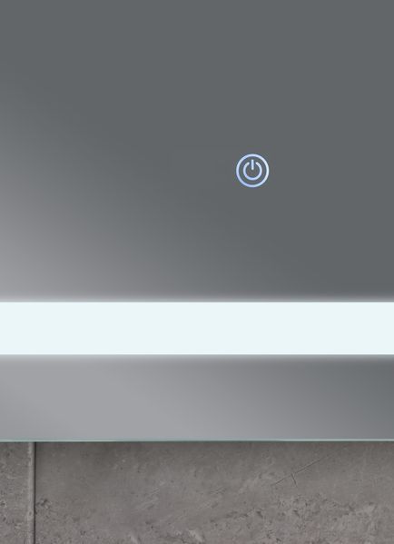 Дзеркало Mixxus TWEE MR09-50x80-Reverse з Led Touch, Anti-fog, димером, регулятором яскравості (MI6930) MI6930 фото