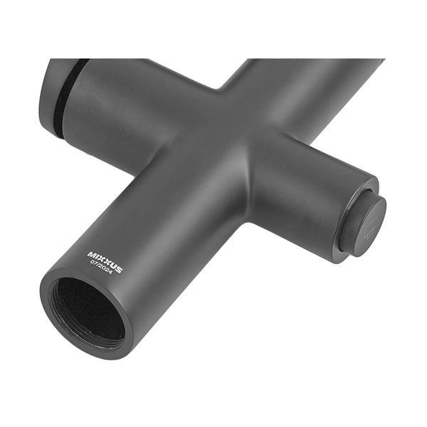 Смеситель для кухни Mixxus Premium DERBY 021 (NUT) BLACK REFL.BLACK с выходом для питьевой воды (MI6606) MI6606 фото