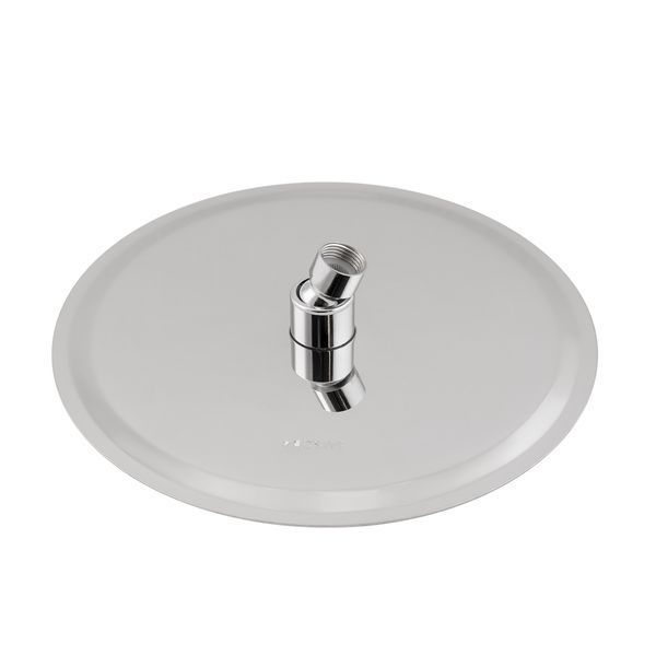 Лейка для верхнего душа Lidz Niagara 125 245 мм округлая LDNIA125NKS37518 Chrome SD00043621 фото
