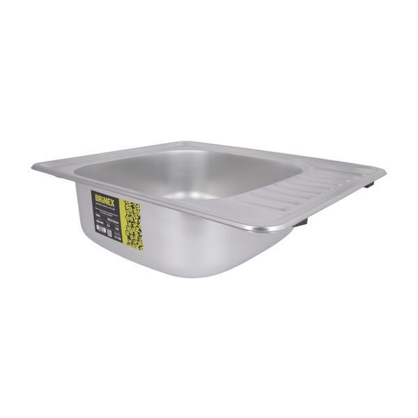 Кухонна мийка Brinex 5848 0,8 мм Micro Decor (BRIN5848MDEC08) SD00054090 фото