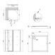 Душевой поддон Qtap Tern 309912C 90x90x12 см + сифон SD00046988 фото 2