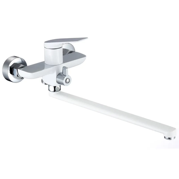 Смеситель для ванны Mixxus Premium DERBY 006 (EURO) WHITE-CHROME (MI6614) MI6614 фото