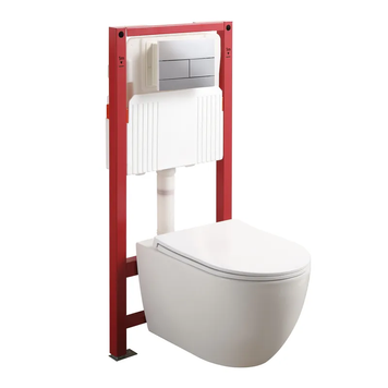 Комплект: MIXXUS PREMIUM ELLIPSE-SET-2102 Унітаз система змиву TORNADO 3.0+ Інсталяція KOER KT-0404 + панель KT-0604-01 CHROME (MP6690) MP6690 фото