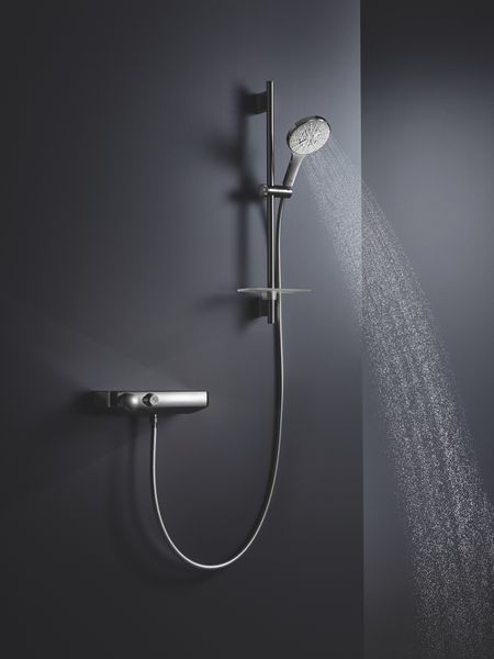 Душовий гарнітур зі штангою, 3 режими струменю Grohe Rainshower SmartActive (26546000) 26546000 фото