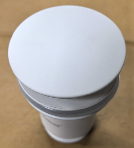 Донный клапан для раковины Koer PW-08-03 1 1/4'' без перелива автоматический СLICK-СLACK (Цвет белый) (KR5787) KR5787 фото