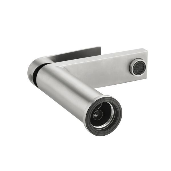 Змішувач для раковини з нержавіючої сталі Lidz Nexus 001F (k35) LDNEX001FNKS49184 Nickel SD00055308 фото