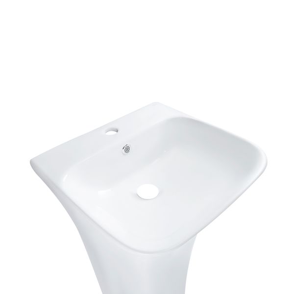 Раковина для підлоги моноблок Qtap Crow 450x435x835 White QT0511G315WN SD00053087 фото