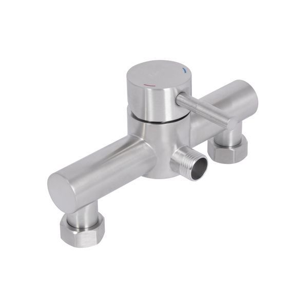 Смеситель для душа Lidz Aria 010 (с душевым гарнитуром) (k35) LDARI010NKS43361 Nickel SD00049484 фото