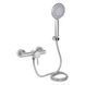 Смеситель для душа Lidz Aria 010 (с душевым гарнитуром) (k35) LDARI010NKS43361 Nickel SD00049484 фото 1