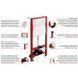 Комплект: MIXXUS PREMIUM ELLIPSE-SET-2102 Унітаз система змиву TORNADO 3.0+ Інсталяція KOER KT-0404 + панель KT-0604-01 CHROME (MP6690) MP6690 фото 18