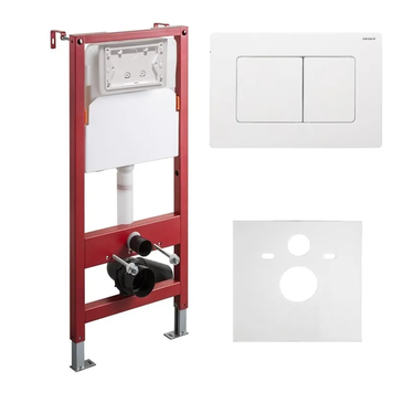 Комплект установочный для унитаза Koer KT-0502-03 (с пан. смыва KT-0602-03 Белая + звукоиз.) (KR5172) KR5172 фото