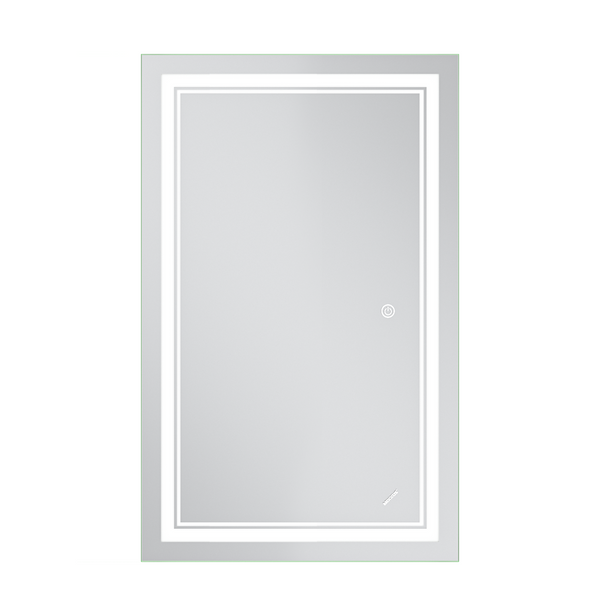 Дзеркало Mixxus Premium QUADRO MR20-50x80-Reverse з Led Touch, Anti-fog, димером, регулятором яскравості (MP6620) MP6620 фото