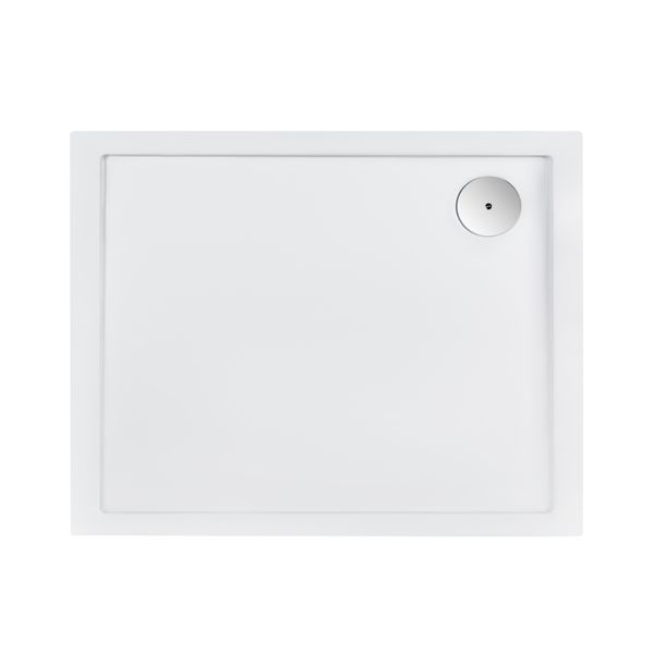 Душовий піддон Qtap Tern 301812C 100x80x12 см + сифон SD00046990 фото