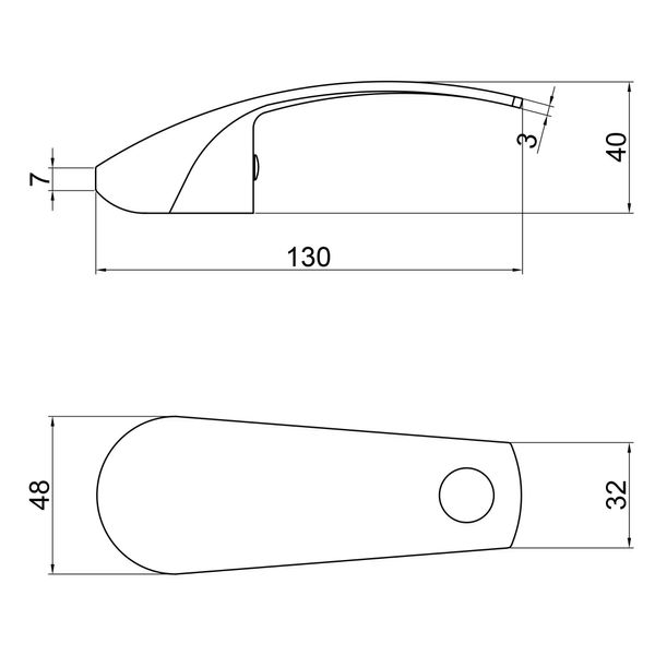 Ручка для смесителя Lidz Repair Mars 040M (k40) LDREP040MCRM34817 Chrome SD00040921 фото