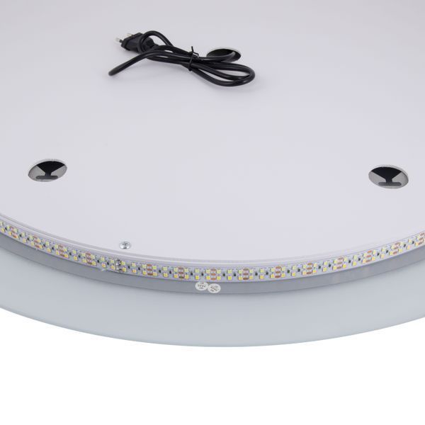 Зеркало Qtap Taurus R600 с LED-подсветкой Touch, с антизапотеванием, с диммером, рег. темп. цвета (3000-6500K) QT2478R607 SD00052314 фото