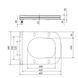 Сиденье для унитаза Qtap Nando с микролифтом Slim QT12991222AW SD00049381 фото 2