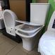 Набір Qtap 2 в 1: Унітаз підлоговий Presto Quadro Rimless QT24221215AW + Гігієнічний душ Inspai-Varius QTINSVARCRMV00440001 SD480722 фото 20
