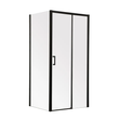 Душевая кабина без поддона Mixxus Premium DIVERSE SC03-100x80x195-TR Black прозрачное стекло 6мм (MI6866) MI6866 фото