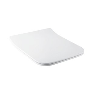 Сидіння для унітаза Qtap (Crow) з мікроліфтом Slim QT0599SC2170W SD00038756 фото