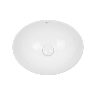 Раковина-чаша Qtap Dove 420x330x150 White з донним клапаном QT06113078W SD00046250 фото