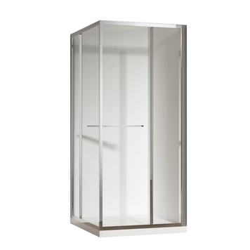 Душова кабіна без піддону Koer SR SC09-90x90x200-L-TR-01 прозоре скло Easy Clean 6мм Хром (KR5683) KR5683 фото