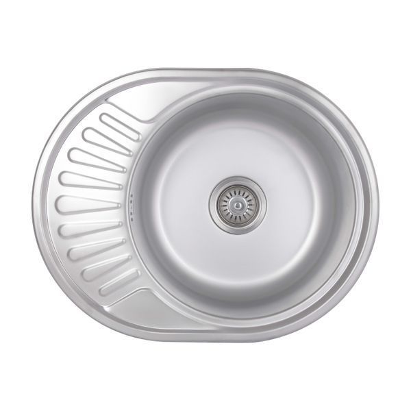 Кухонная мойка Brinex 5745 0,8 мм Satin (BRIN5745SAT08) SD00054088 фото