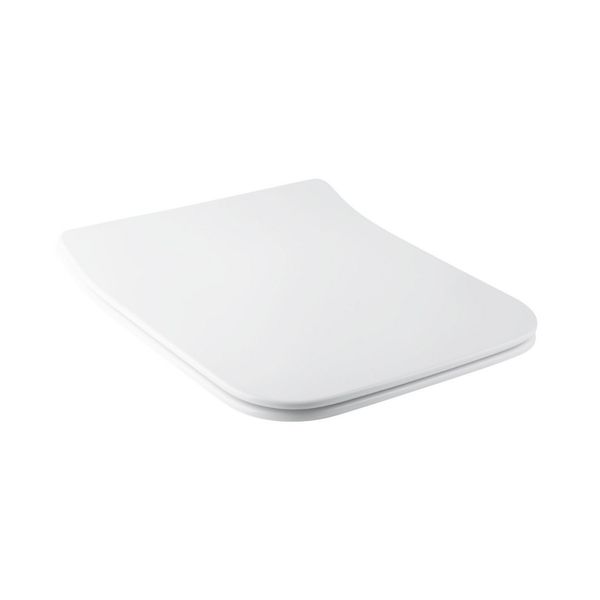 Сиденье для унитаза Qtap (Crow) с микролифтом Slim QT0599SC2170W SD00038756 фото