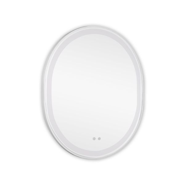 Зеркало Qtap Gemini 800х700 с LED-подсветкой Touch, с антизапотеванием, с диммером, рег. темп. цвета (3000-6500K) QT2578R8071W SD00052318 фото