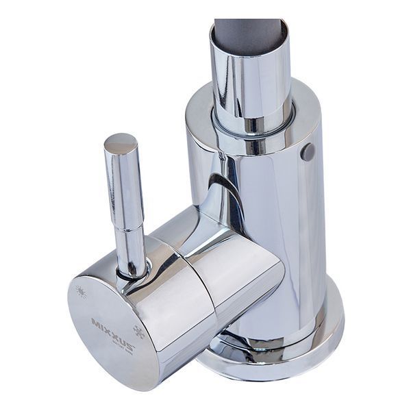 Смеситель для кухни Mixxus SUS-011 Chrome Refl.Black (нерж. сталь) (MI6223) MI6223 фото