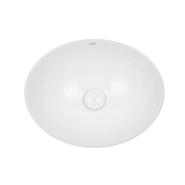 Раковина-чаша Qtap Dove 420x330x150 White с донным клапаном QT06113078W SD00046250 фото