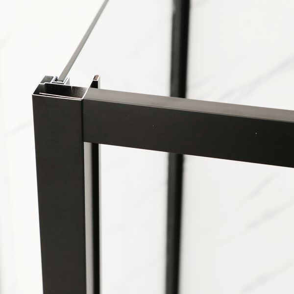 Душевая кабина без поддона Mixxus Premium DIVERSE SC03-100x80x195-TR Black прозрачное стекло 6мм (MI6866) MI6866 фото